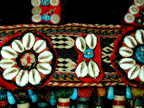 Bakhtiyari headdress detail