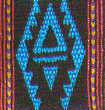 [Double-faced image from Hopi pottery]
