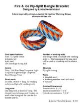 Ply-Split Bangle Bracelet Instructions