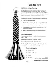 Ply-Split Sock Stripes Braid Instructions