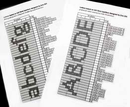 Bead Loom Bracelet Alphabet 5 Designs All Letters Alphabets Bracelet  Pattern Chart PDF 